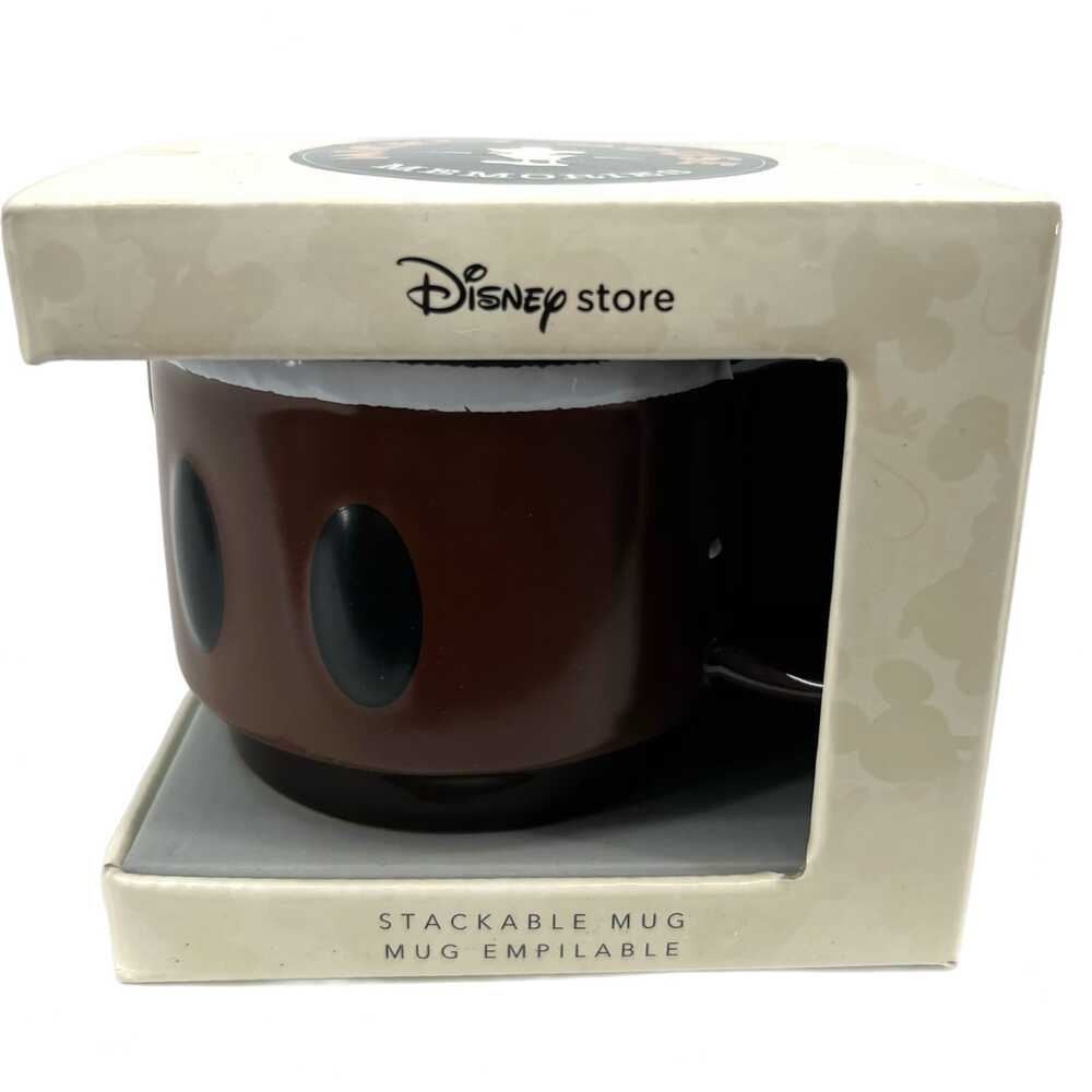 Disney Brown Kitchen Accessory Mickey Mouse Memories Stackable Mug 4/12